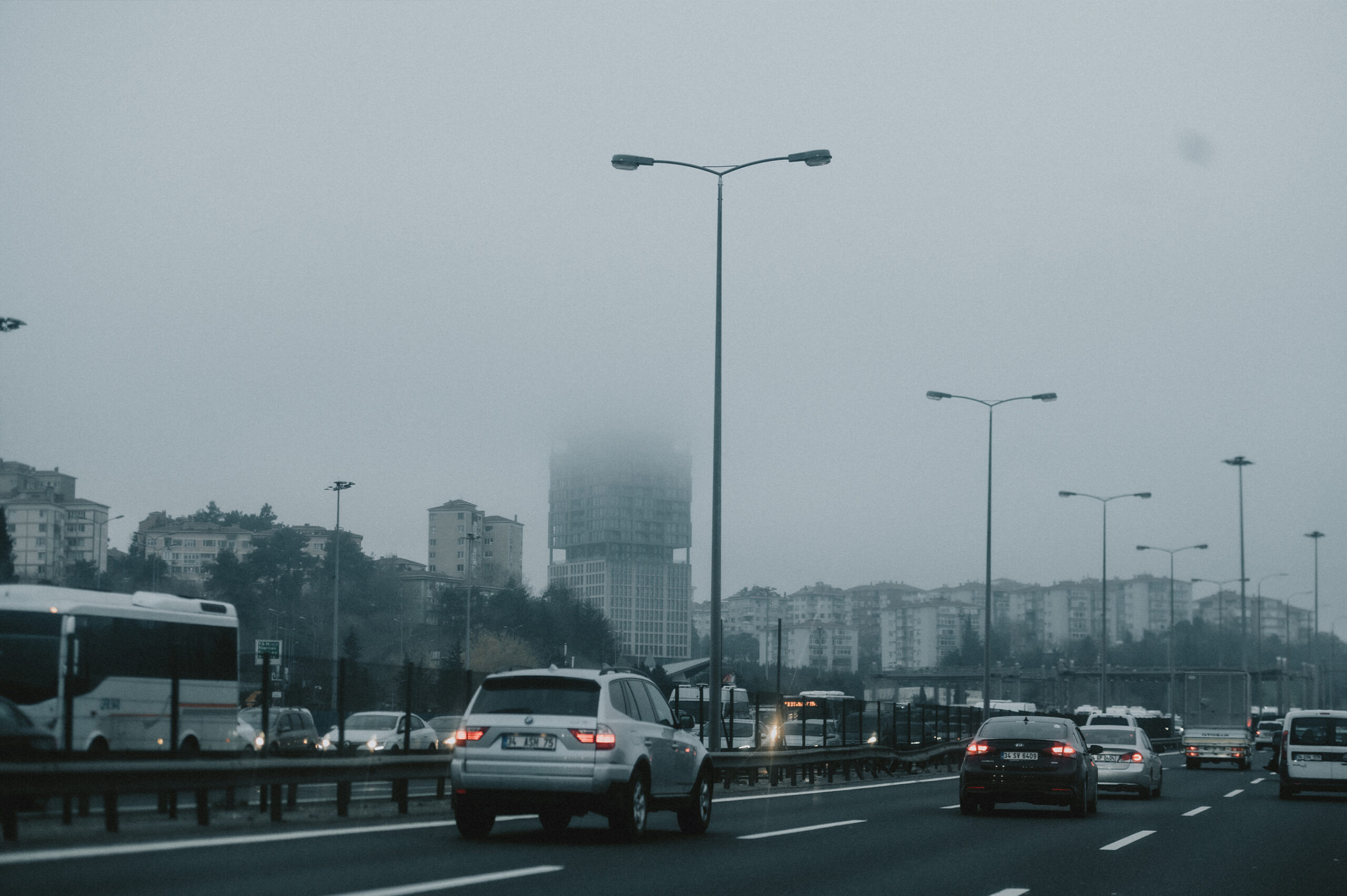 Fog in Istanbul