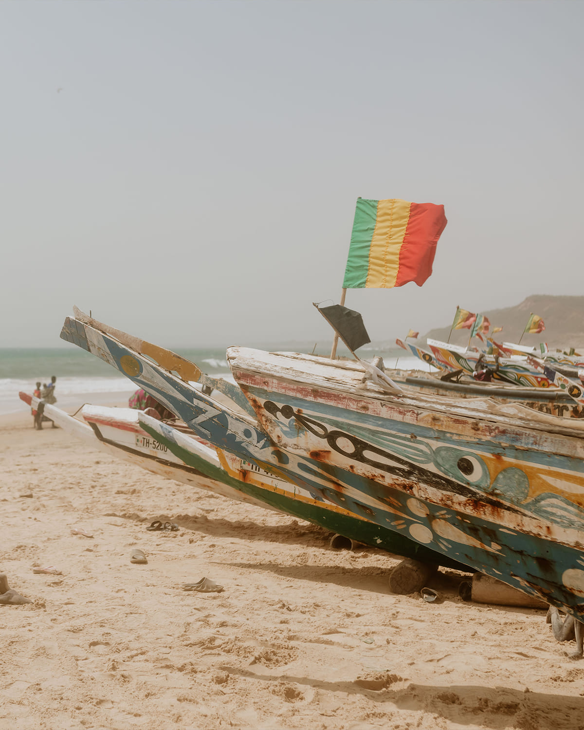 Fishermen boats